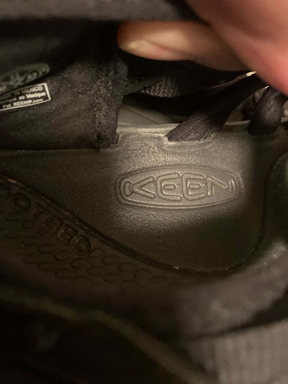Keen Women's Whisper Waterproof Black Gray Sport Sandals Size 11 - Picture 6 of 8